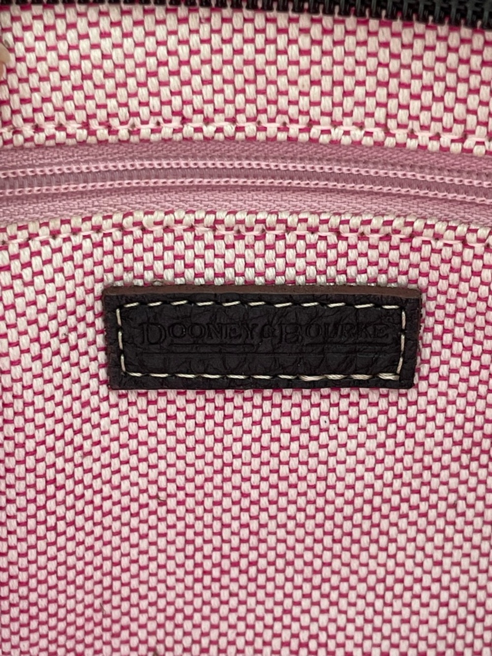 Dooney & Bourke Signature Jacquard and Leather Shoulder Bag - Picture 3 of 16
